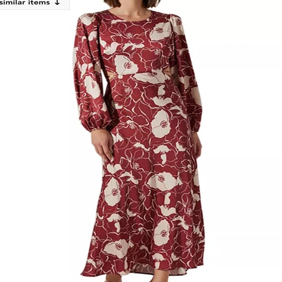 ASTR the Label Quinn Floral Open Back Maxi Dress - Picture 1 of 4